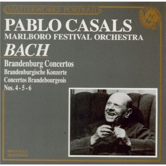 BACH - Casals - Concerto brandebourgeois n°4 pour orchestre en sol majeu